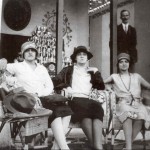 Kyveli with her two daughters at the "Thessaloniki International Fair", 1927