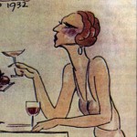 Σκίτσο του Φ. Δημητριάδη, 1932