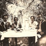 Παπανδρέου, Αλίκη, Κυβέλη και Παντελής Χορν στη Χίο