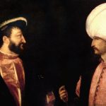 François 1er and Suleiman the Magnificent painted separately by Tizian (around 1530)